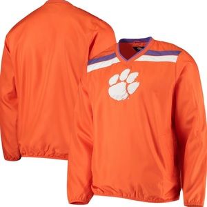 NEW Clemson Tigers G-III Sports by Carl Banks Progression Pullover Sweatshir…